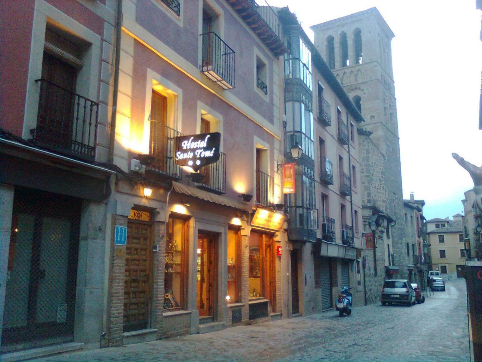 Hostal Santo Tome Toledo Exteriér fotografie